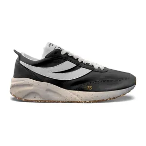 4089 Training Vegan Leather - White Black