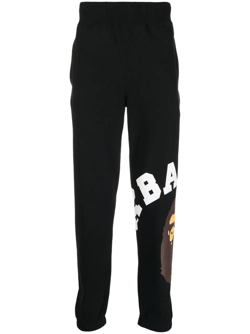 A BATHING APE® logo-print cotton track pants