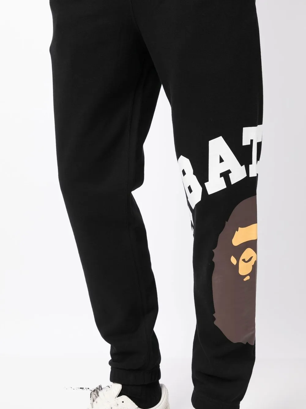 A BATHING APE® logo-print cotton track pants