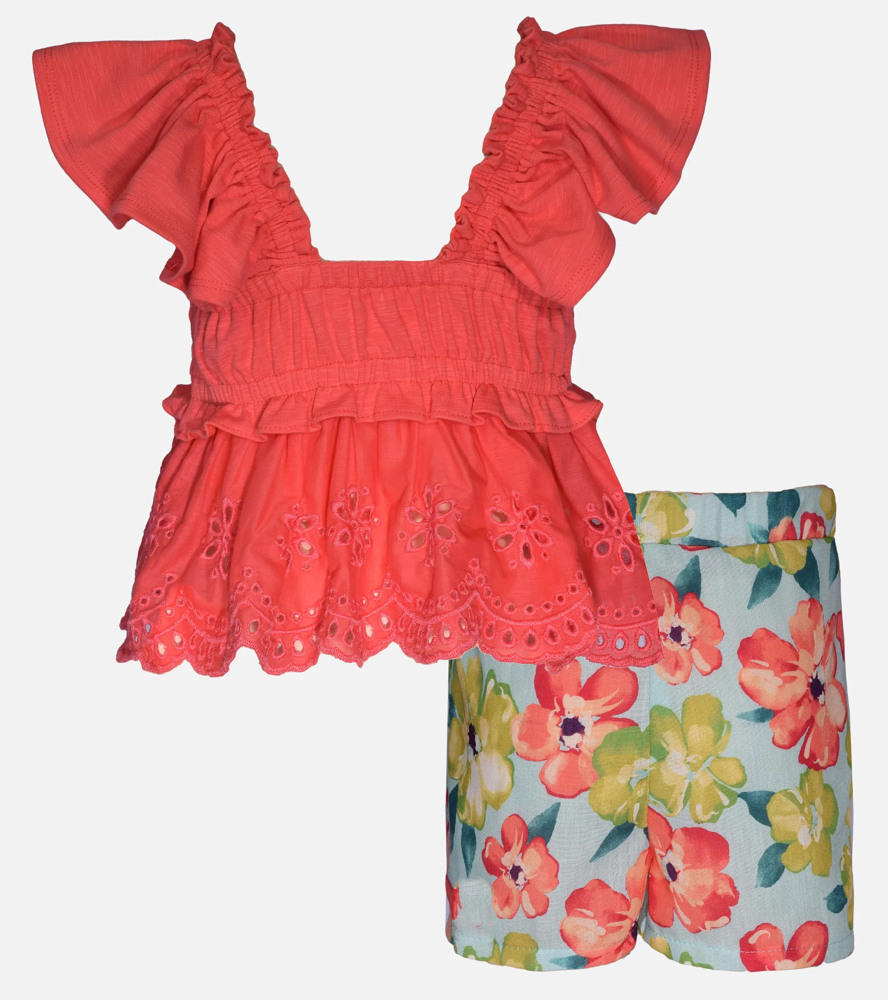 Ailani Eyelet Short Set