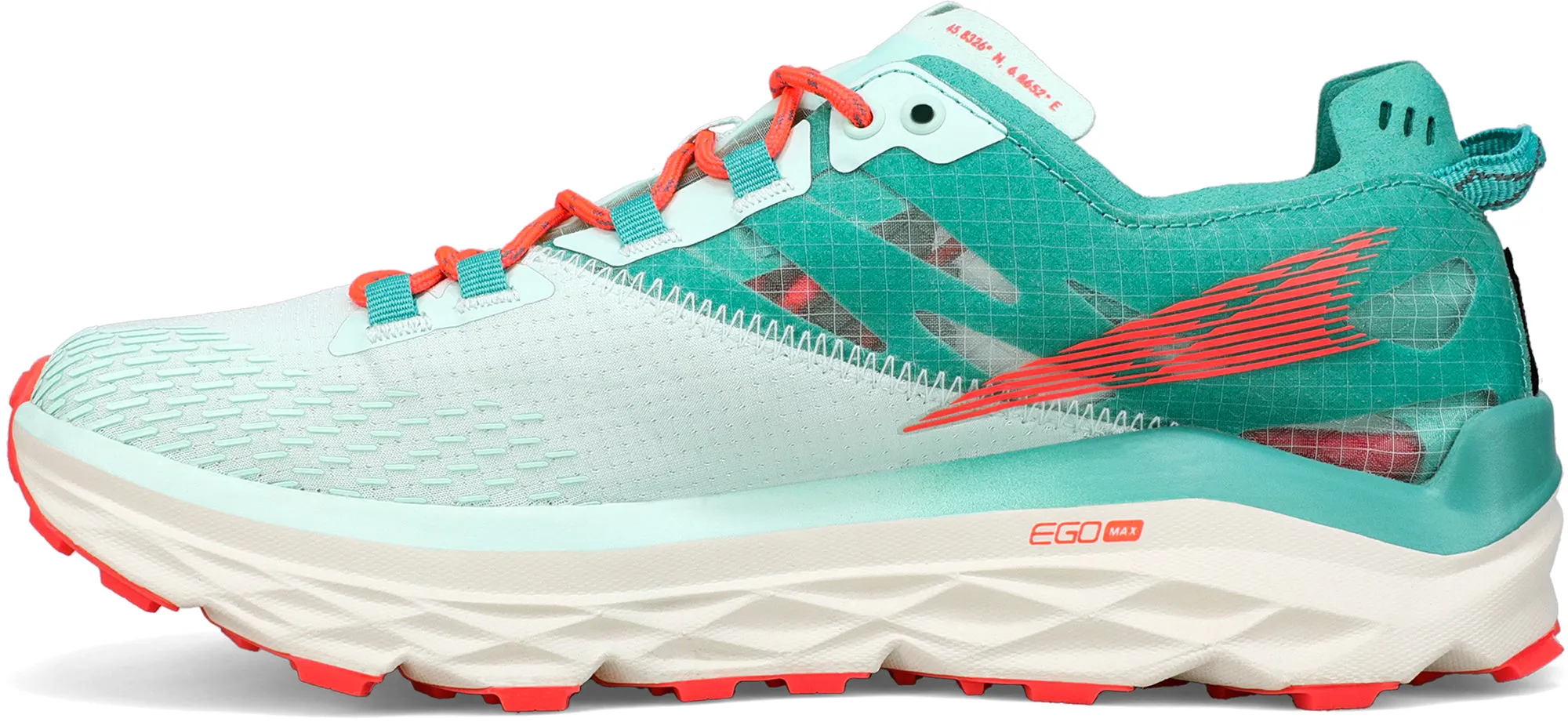Altra Mont Blanc Womens Trail Running Shoes - Green