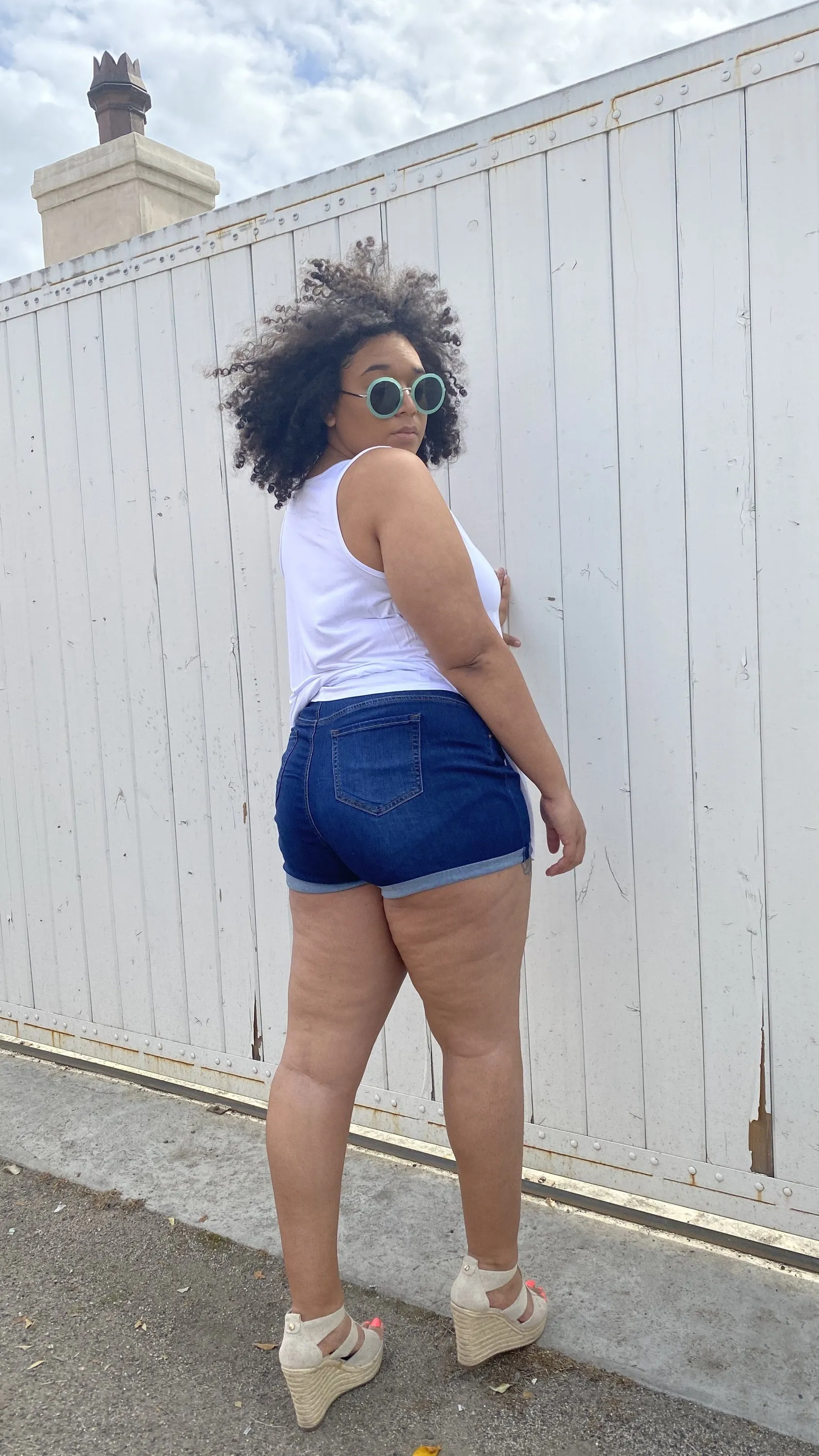 Amanda Denim Shorts