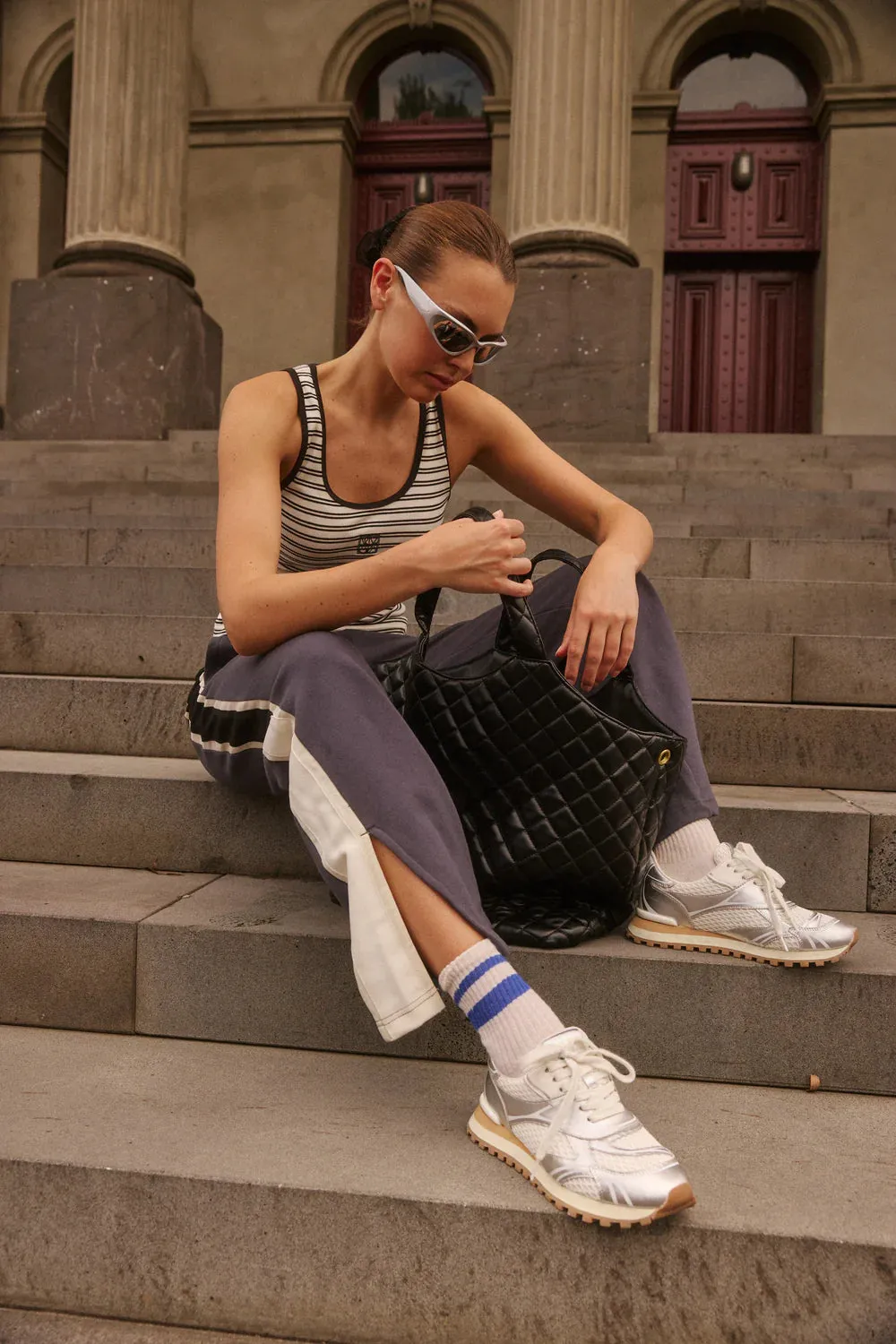ARAMINTA JAMES - Parisienne Trackpant - Noir