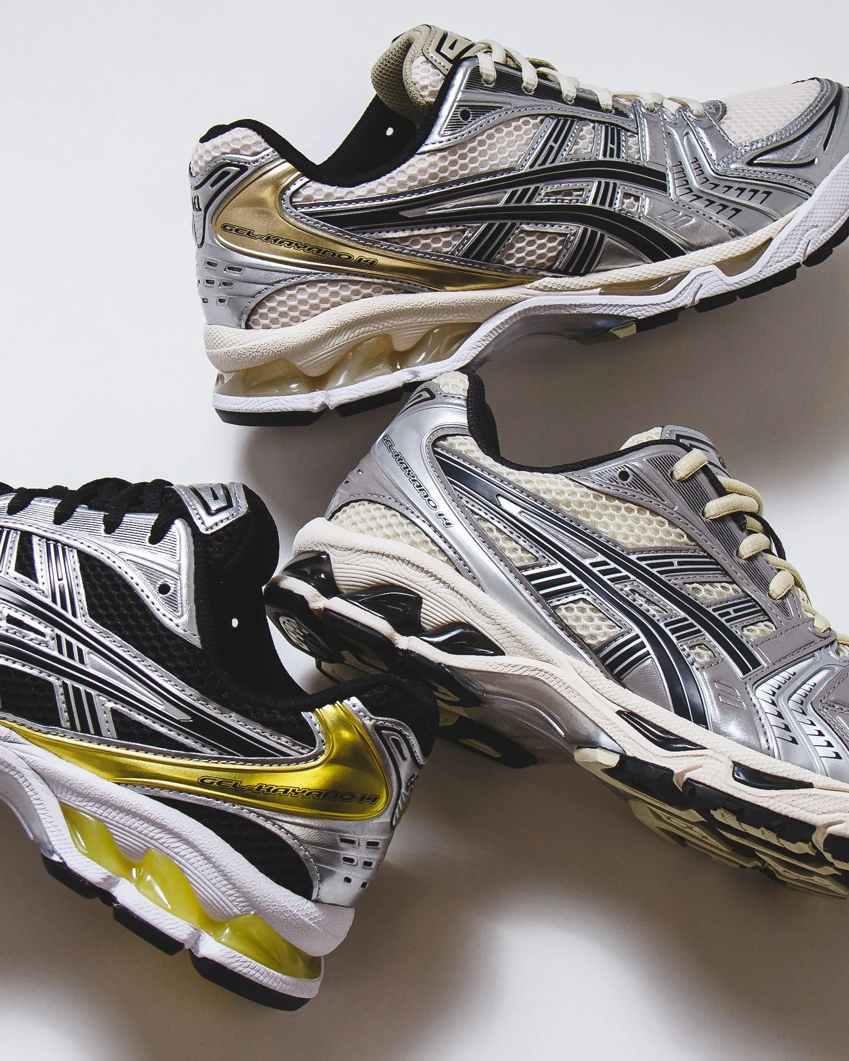 Asics Men Gel-Kayano 14 Birch Pure Silver 1203A537-200