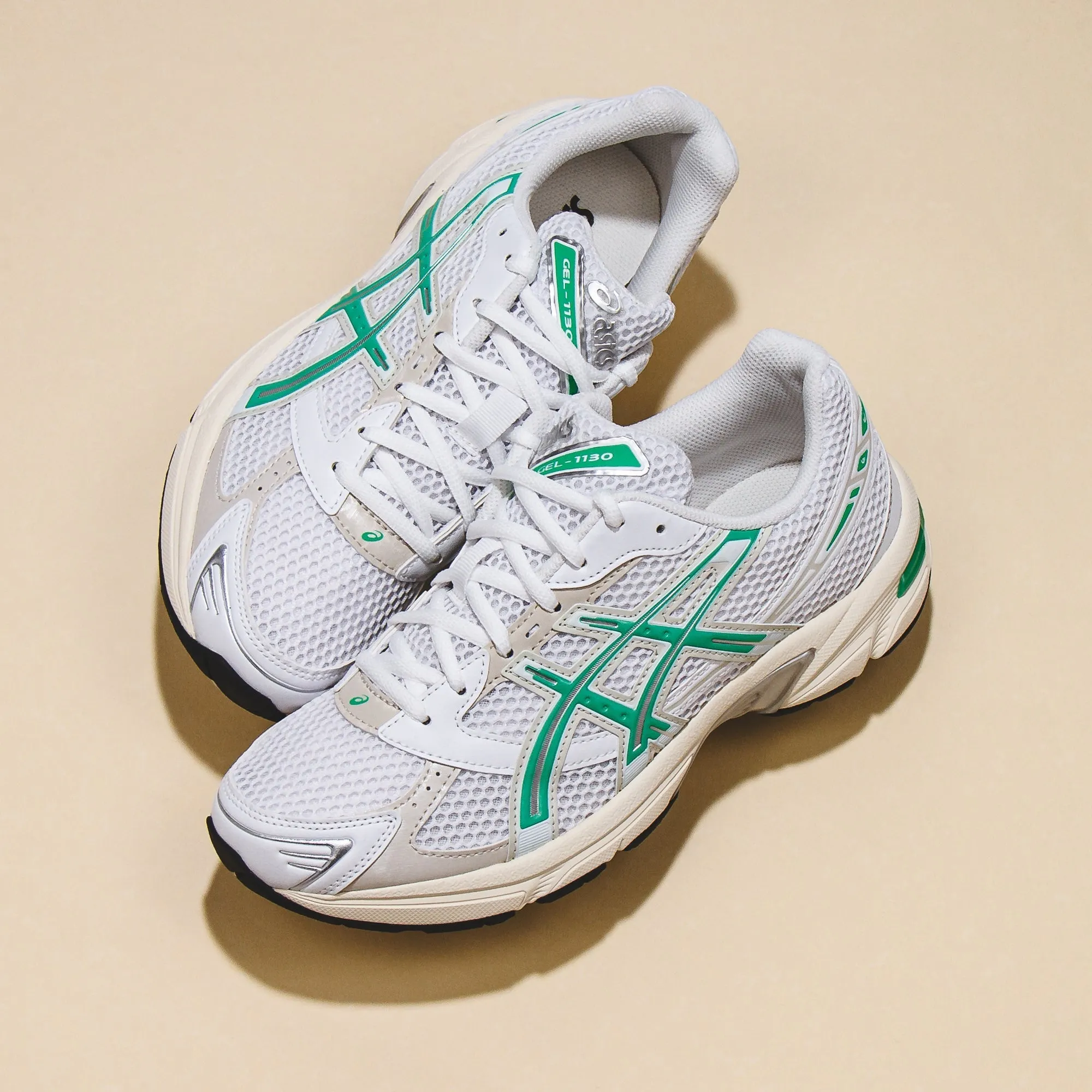 Asics Women Gel-1130 White Green 1202A164-114