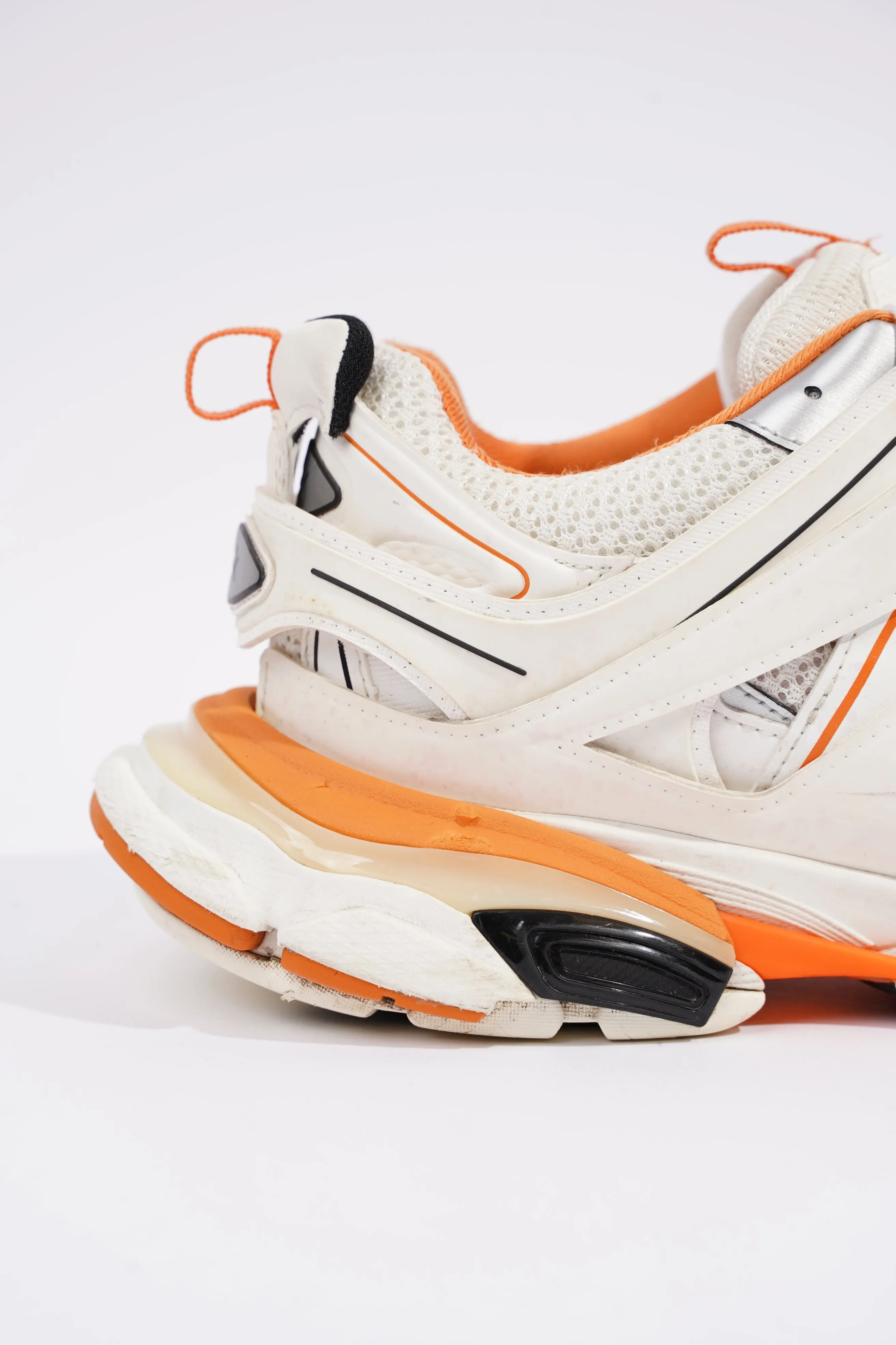 Balenciaga Mens Track White / Orange EU 43 / UK 9