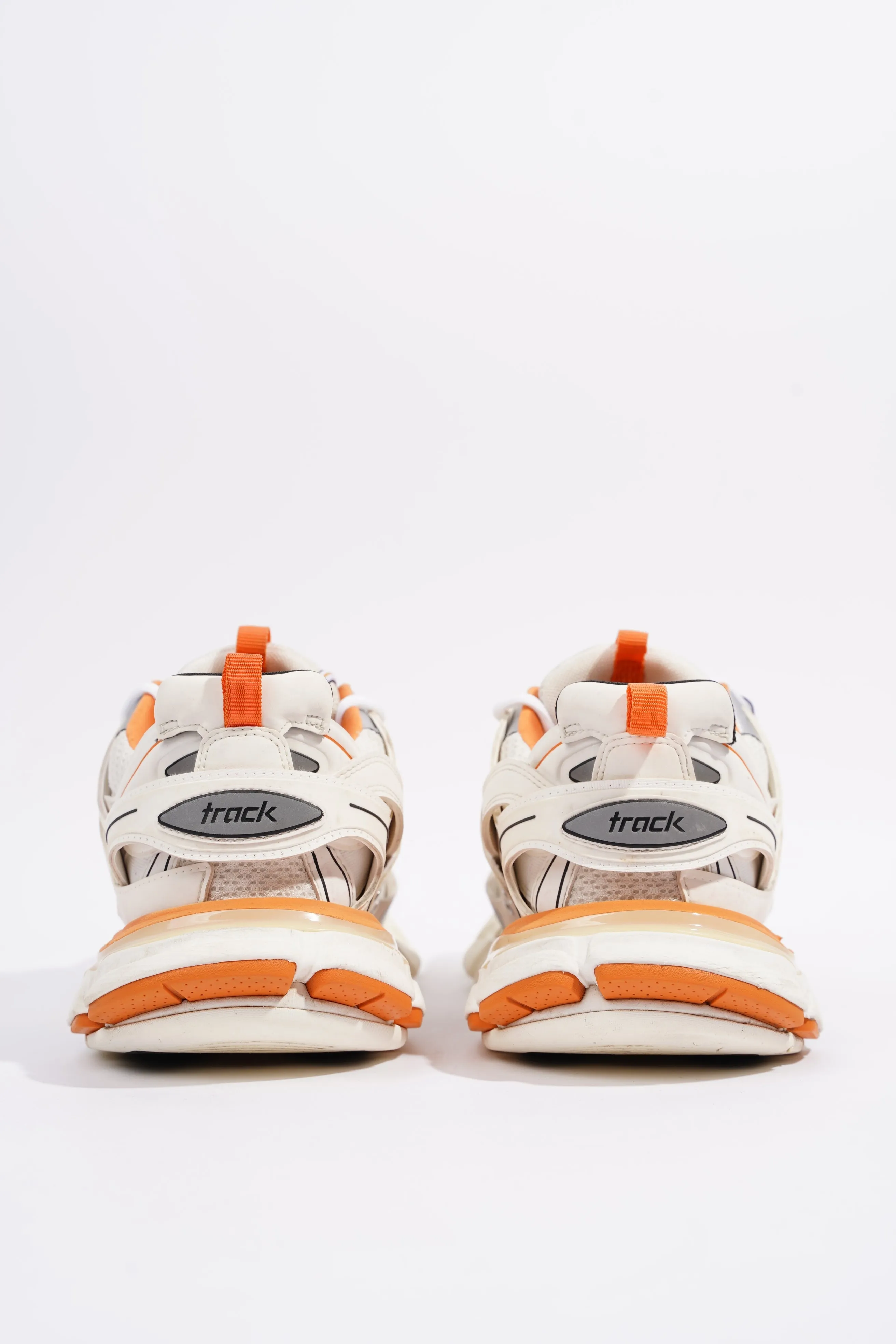 Balenciaga Mens Track White / Orange EU 43 / UK 9