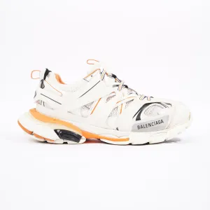 Balenciaga Mens Track White / Orange EU 43 / UK 9