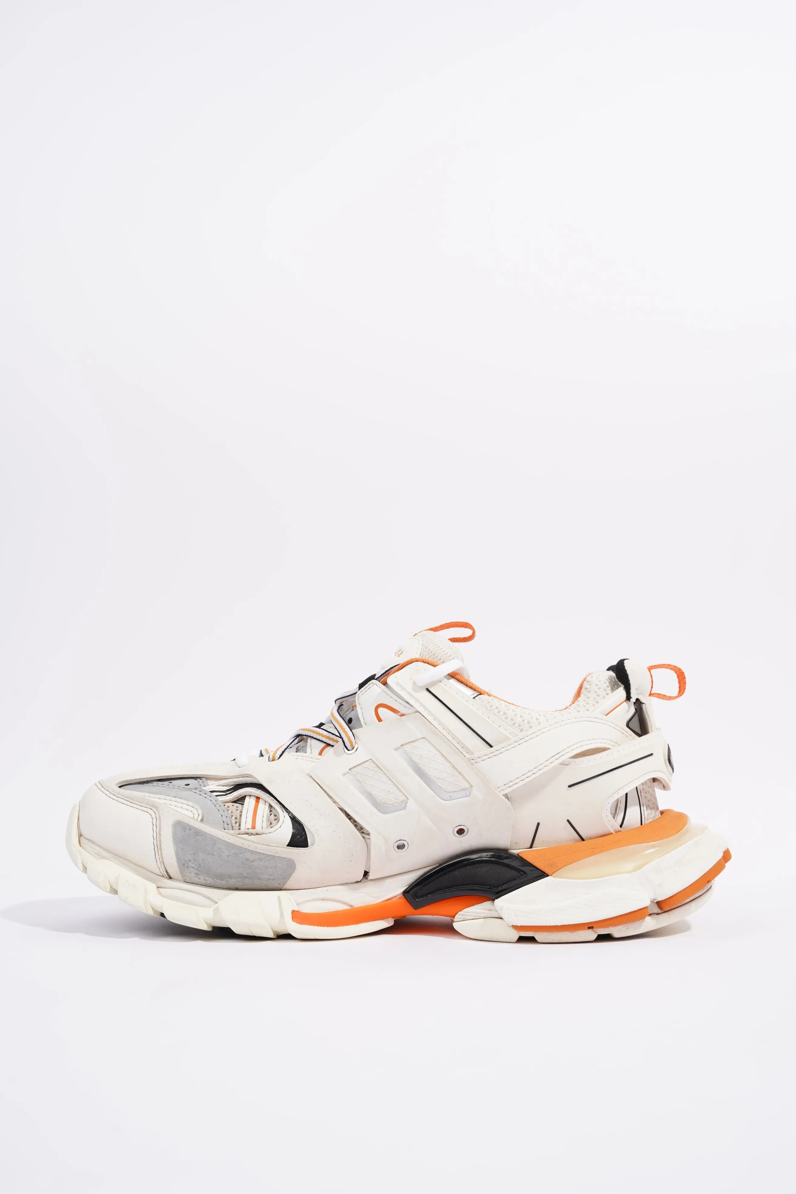 Balenciaga Mens Track White / Orange EU 43 / UK 9