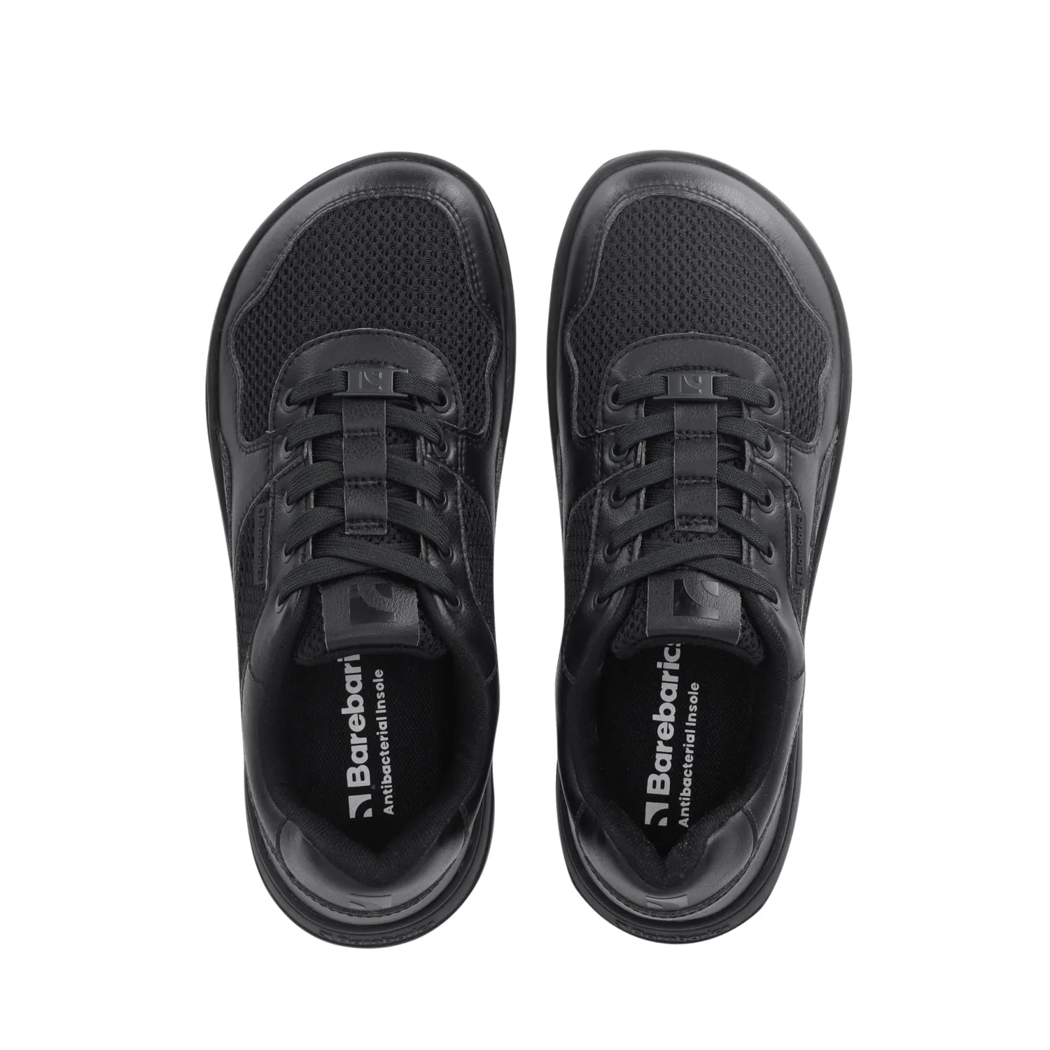 Barefoot Sneakers Barebarics Zing - Fresh - All Black (Vegan)