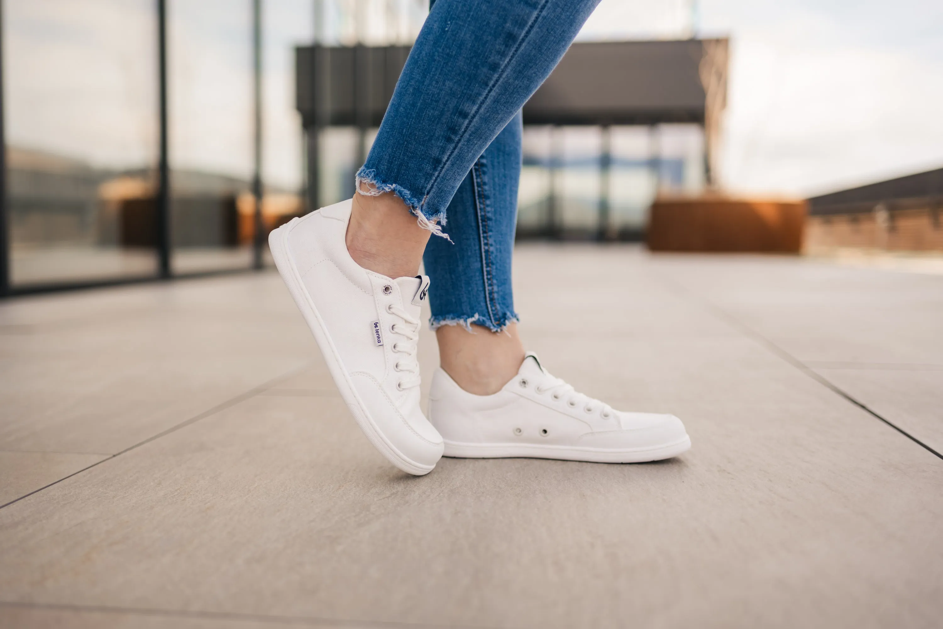Barefoot Sneakers Be Lenka Rebound - All White [CLEARANCE]