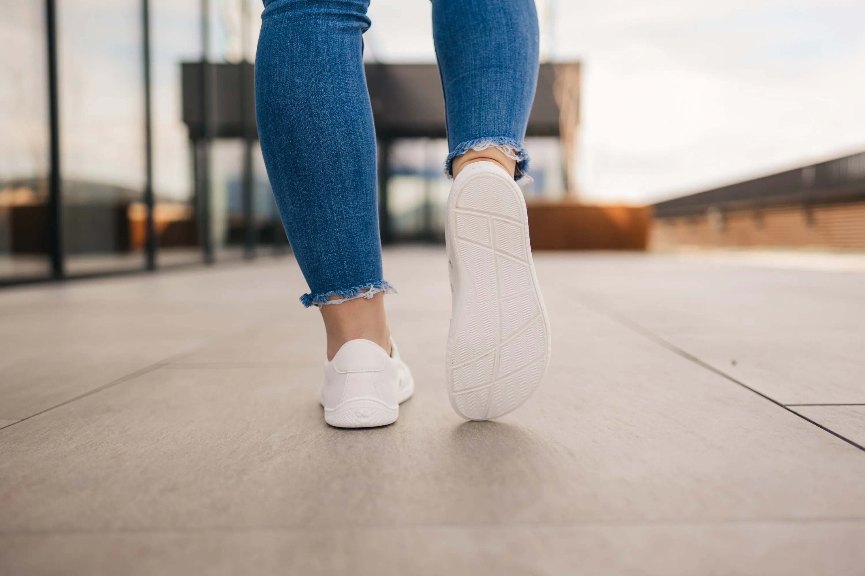 Barefoot Sneakers Be Lenka Rebound - All White [CLEARANCE]