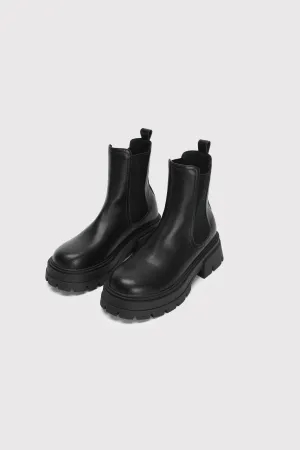 Blake Leather Platform Chelsea Boots