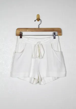 Bobi Tie Belt Shorts