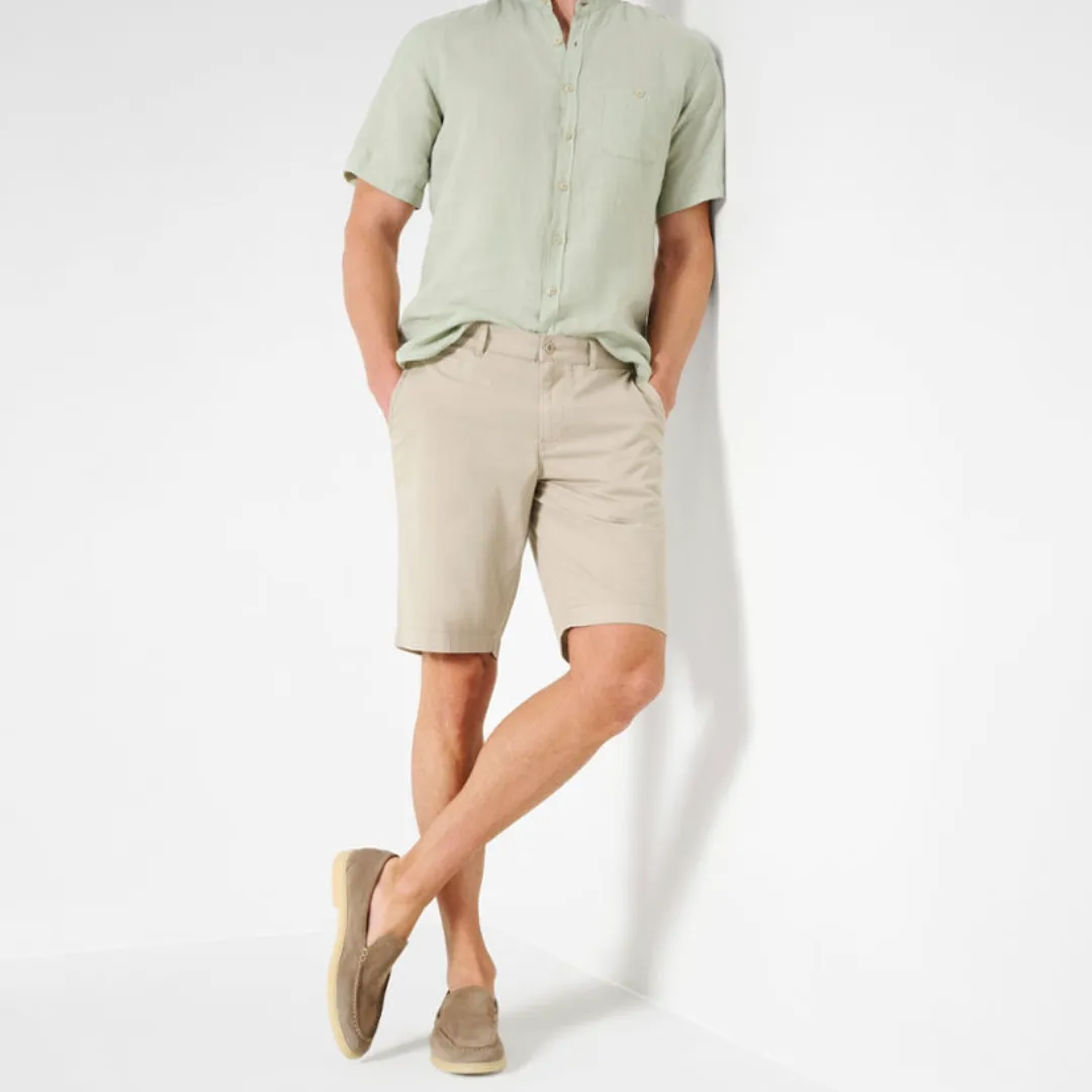 Brax Bari Shorts - Linen Beige