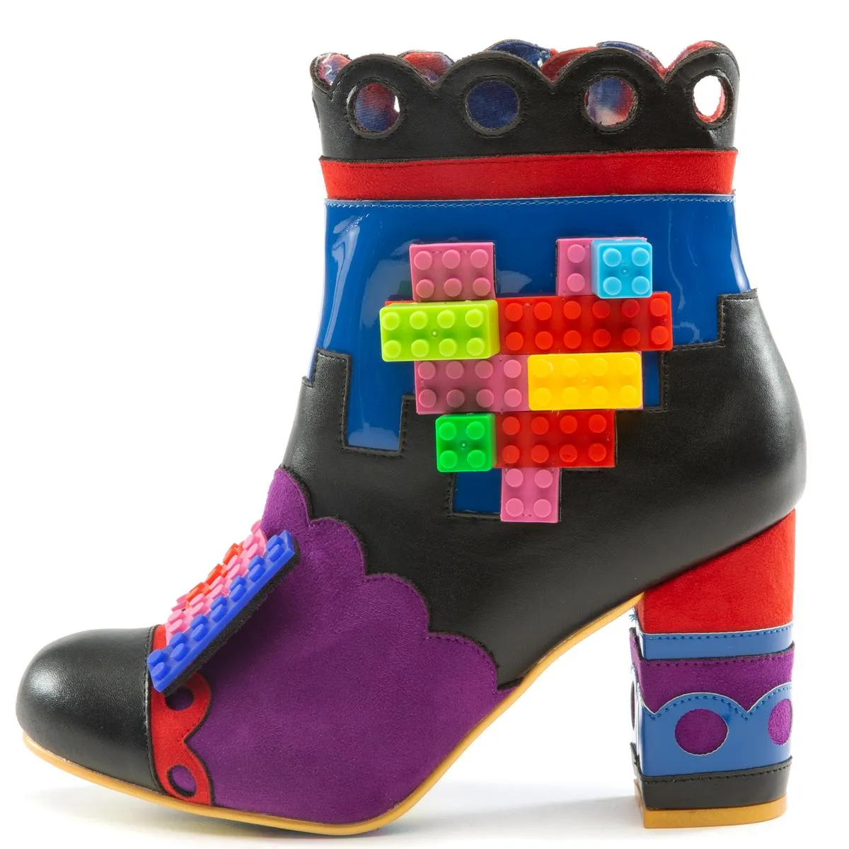 Building Love Platform Heel Boots