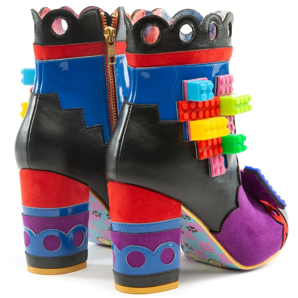 Building Love Platform Heel Boots
