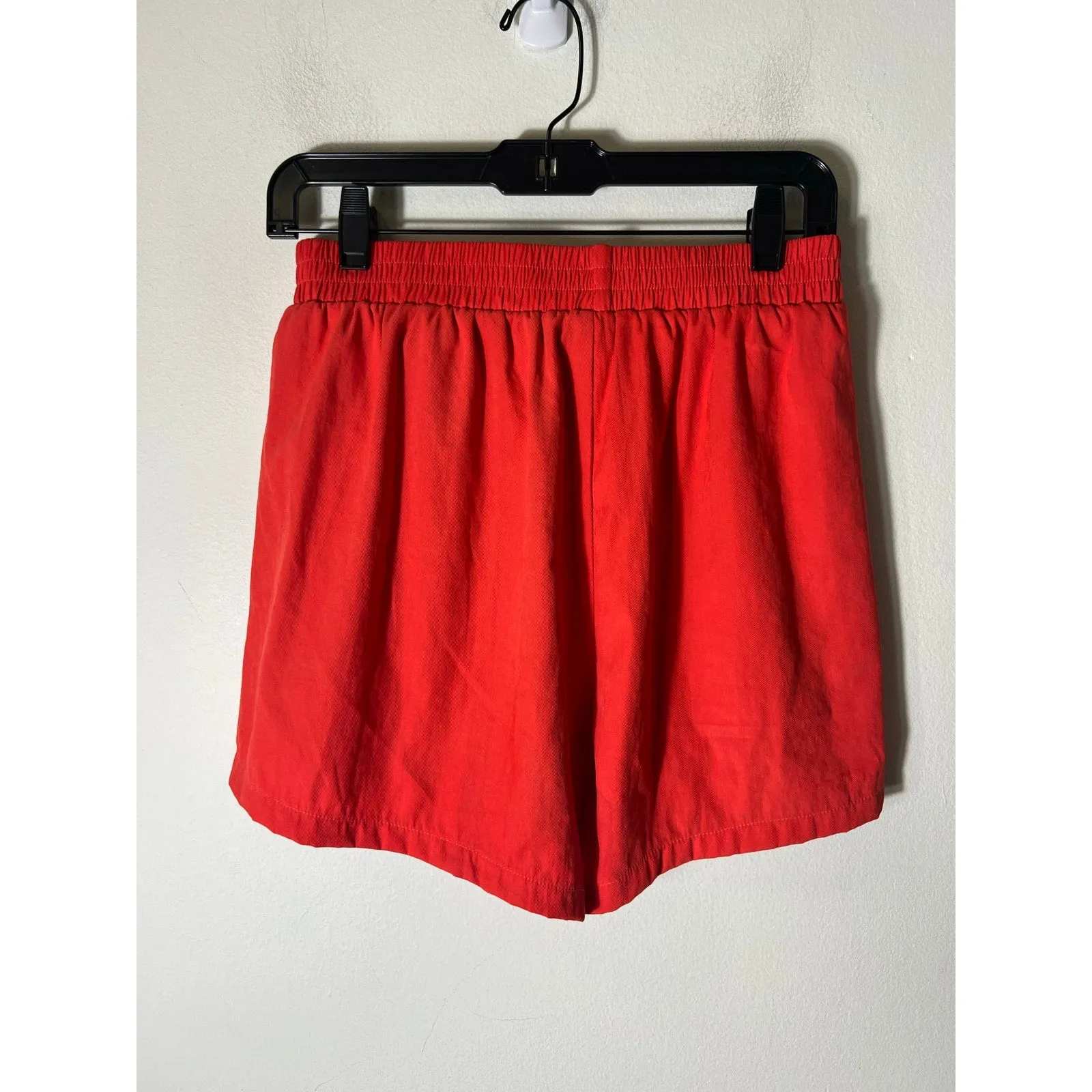 Buru Orange Cuffed Short Set, Shorts Sz M / Top Sz S
