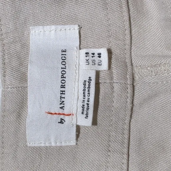 By Anthropologie Smocked Shorts