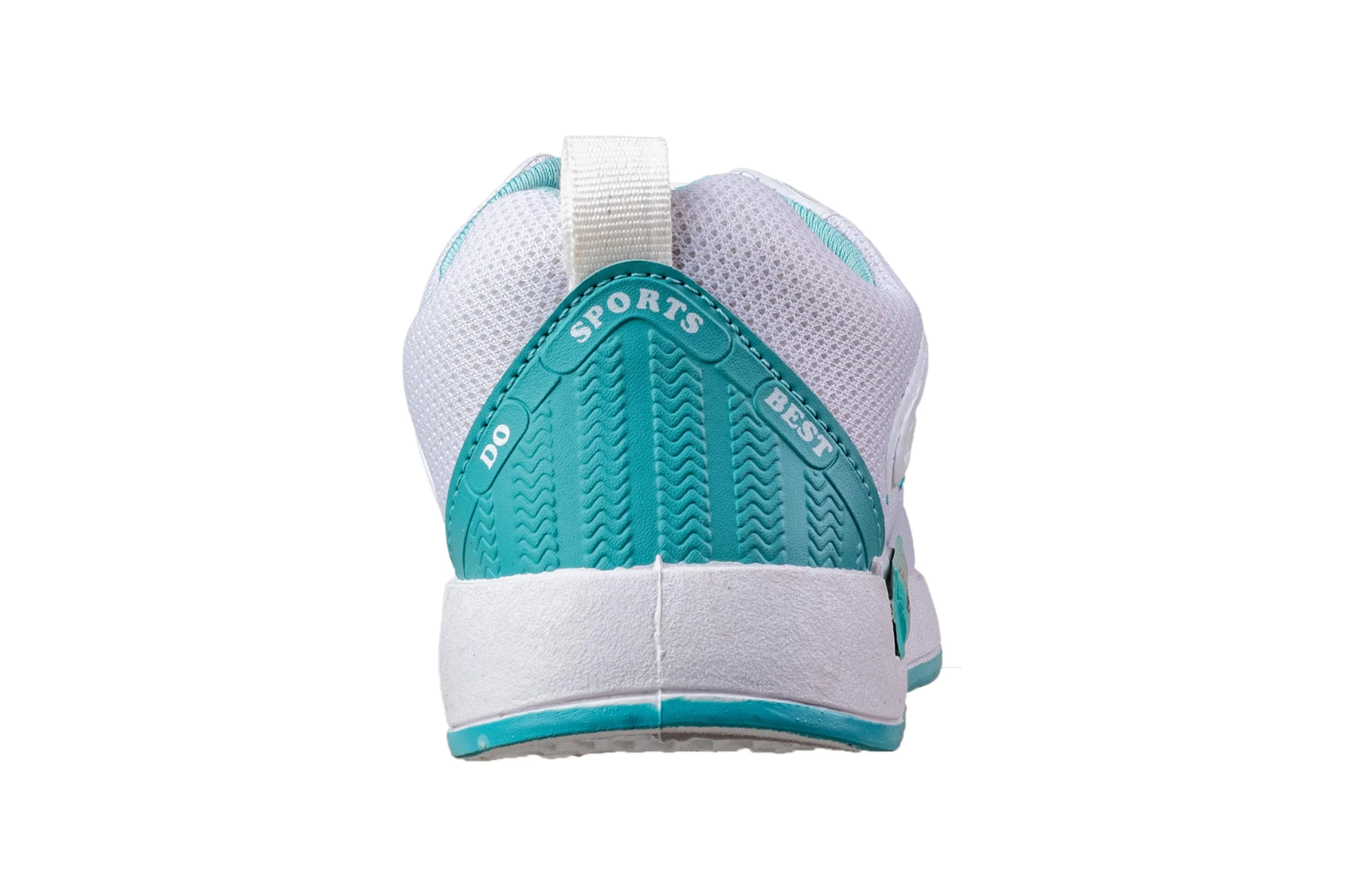 Camps Ladies White / Green Sports Shoe