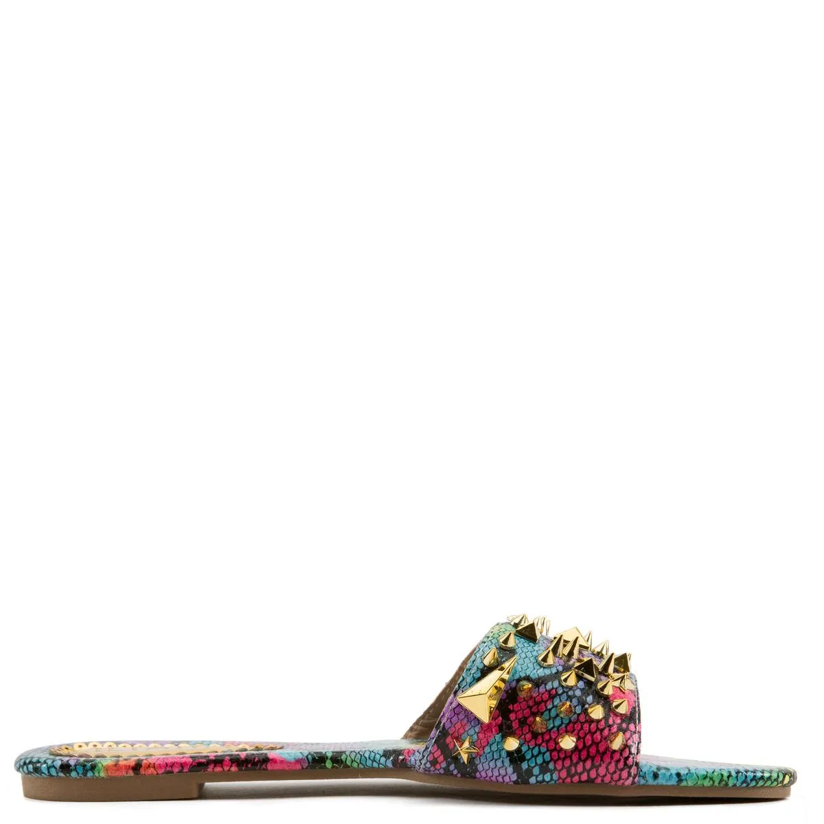 Carnival-12 Flat Studded Sandals