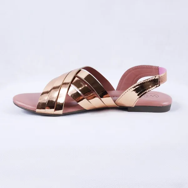 Cindal Rose Gold Sandals
