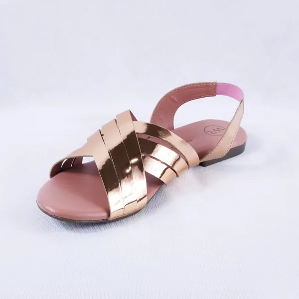 Cindal Rose Gold Sandals