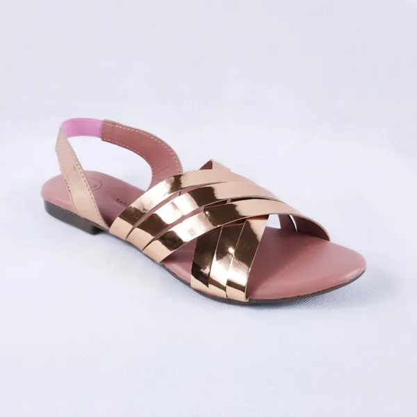 Cindal Rose Gold Sandals