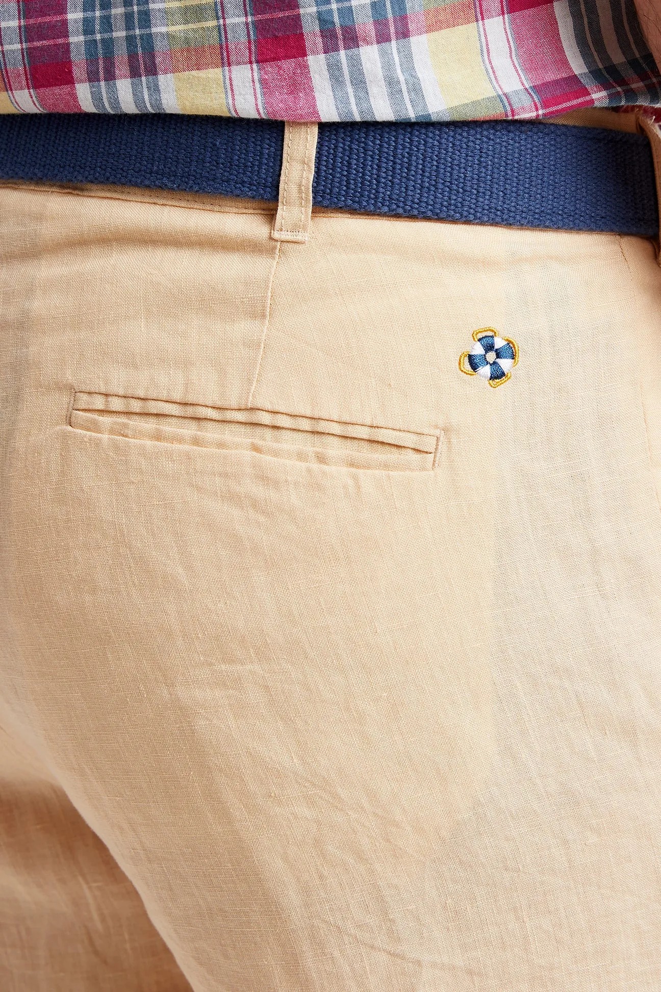 Cisco Short Natural Linen