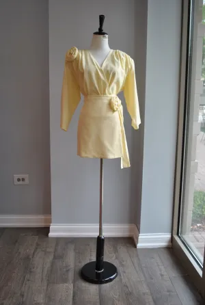 CLEARANCE - YELLOW LINEN SUMMER SET