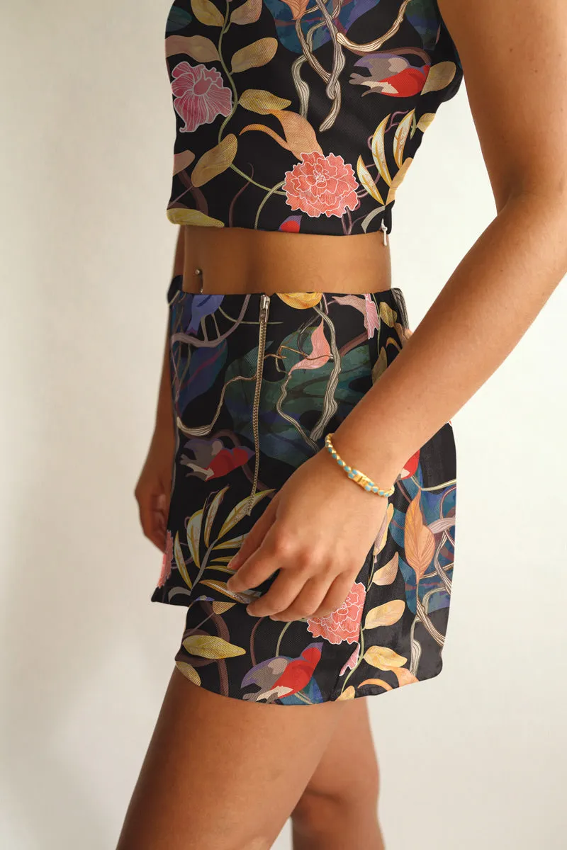 Crop Top and Shorts Set