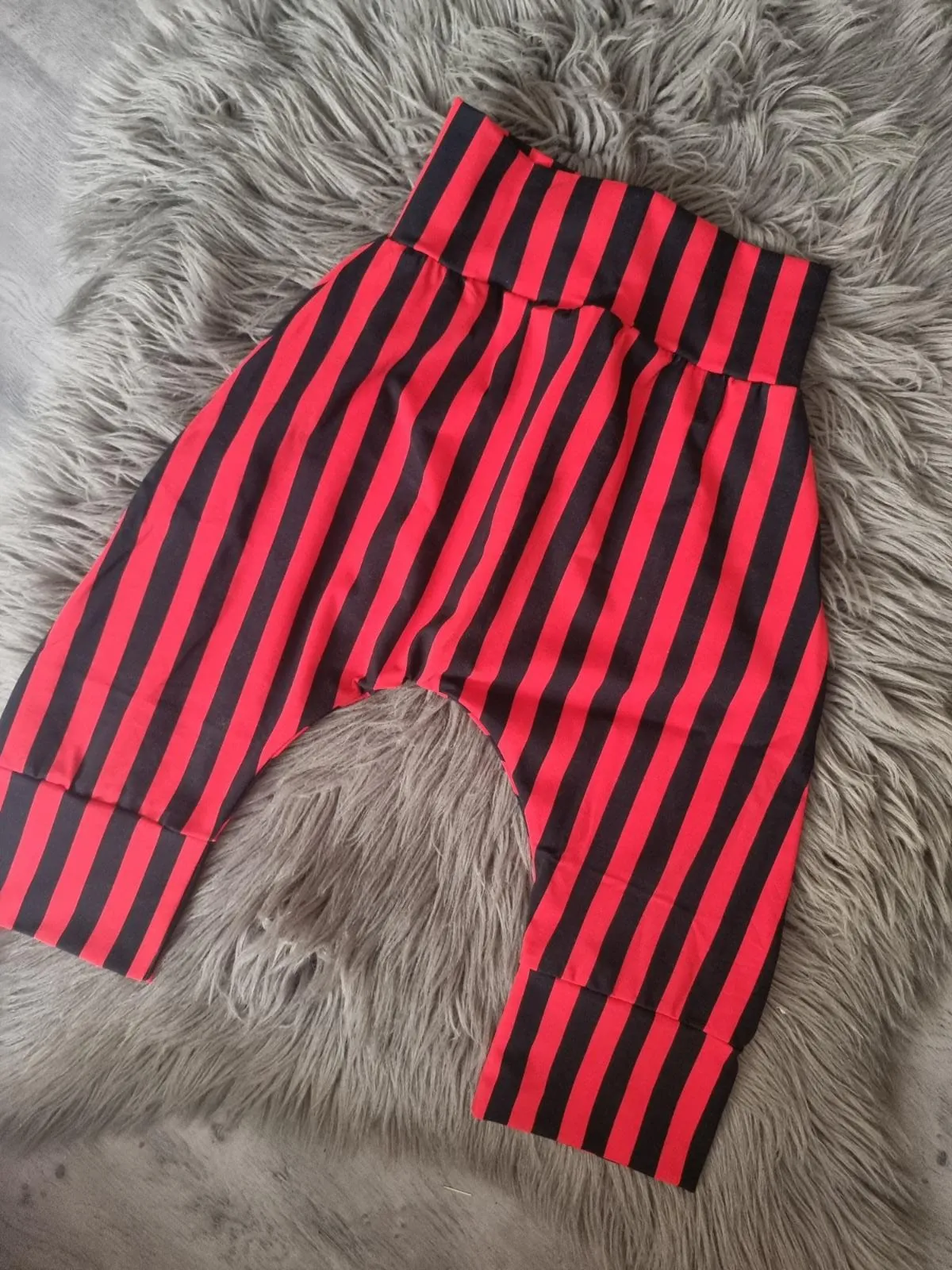Cuffed Harem Shorts