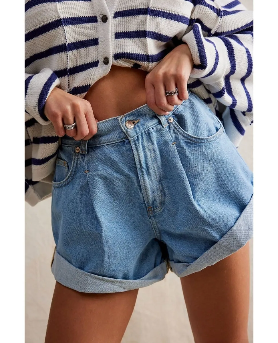 Danni Denim Short Open Sky