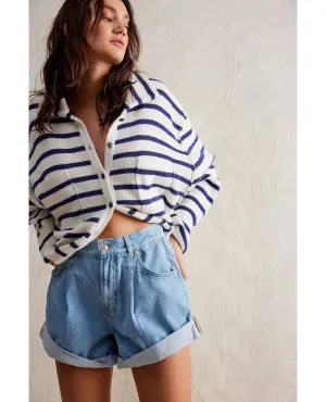 Danni Denim Short Open Sky