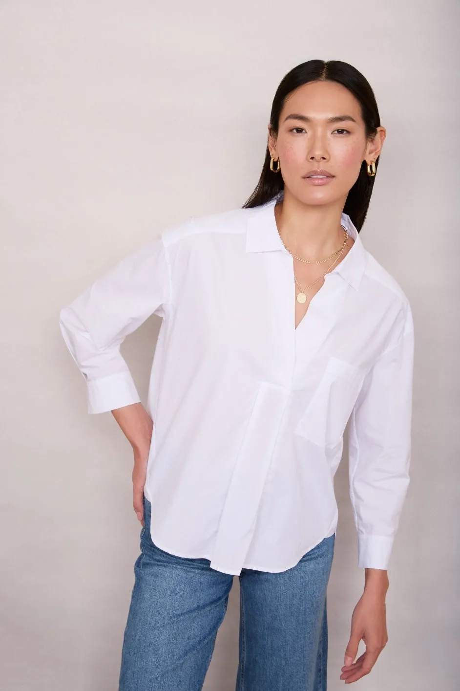 DB x Wyse Cotton Shirt - White