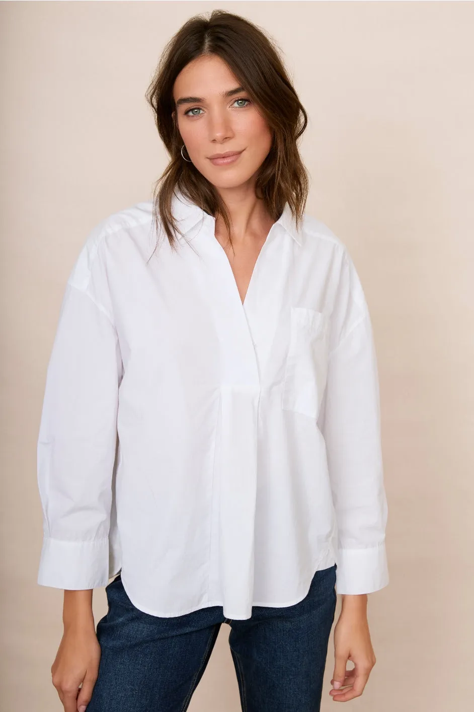DB x Wyse Cotton Shirt - White