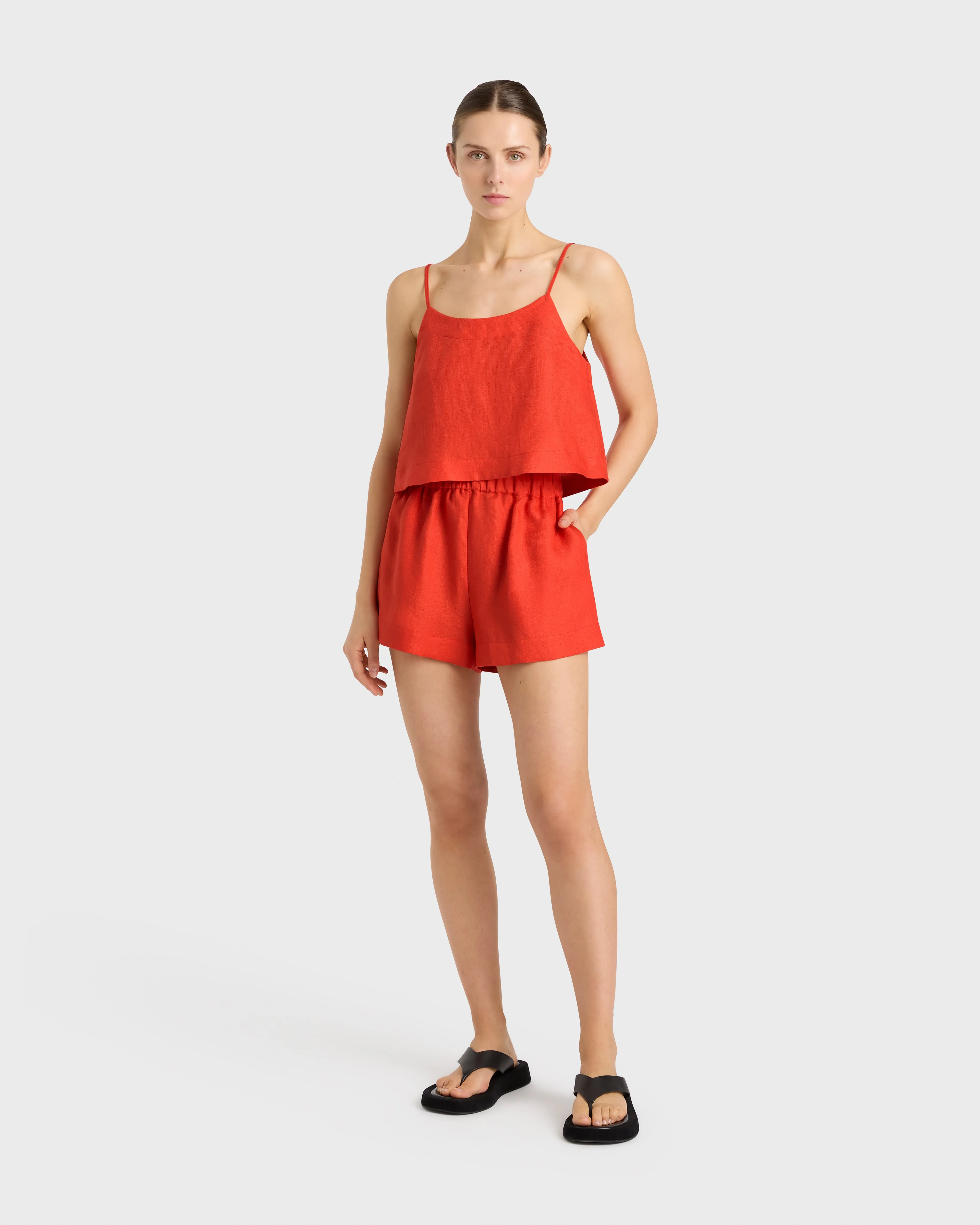 Delphi Universal Short - Scarlet
