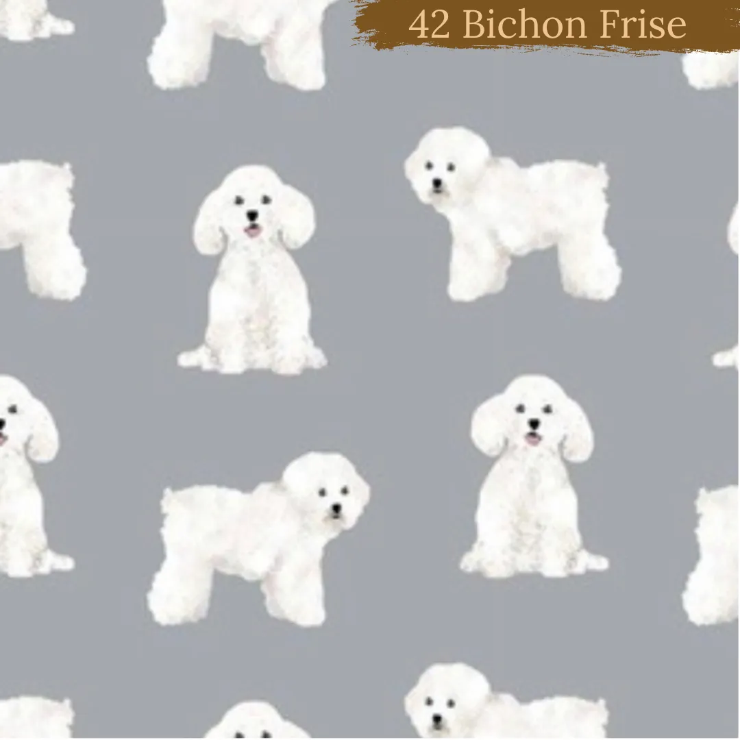 Dog Breeds cuffed shorts