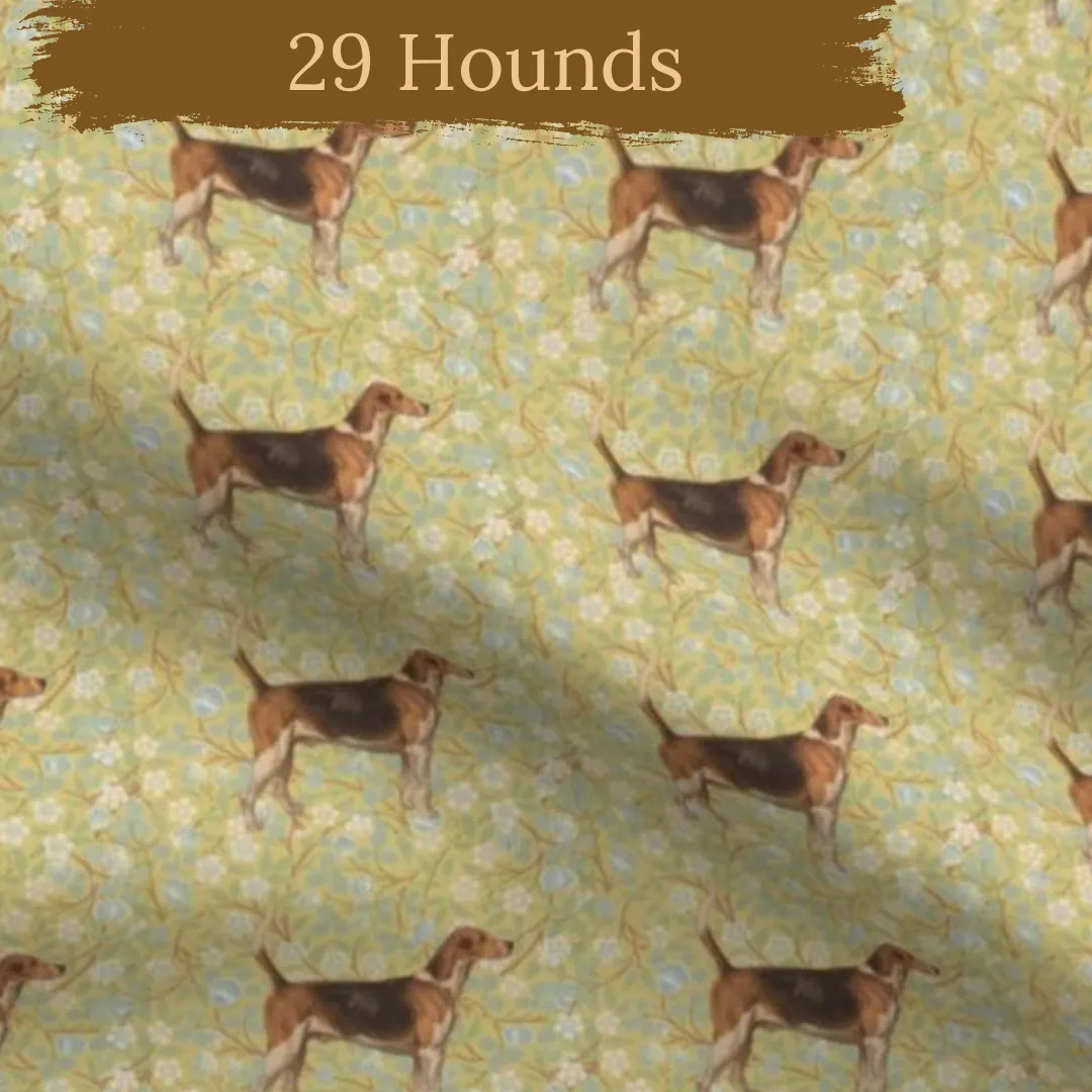 Dog Breeds cuffed shorts