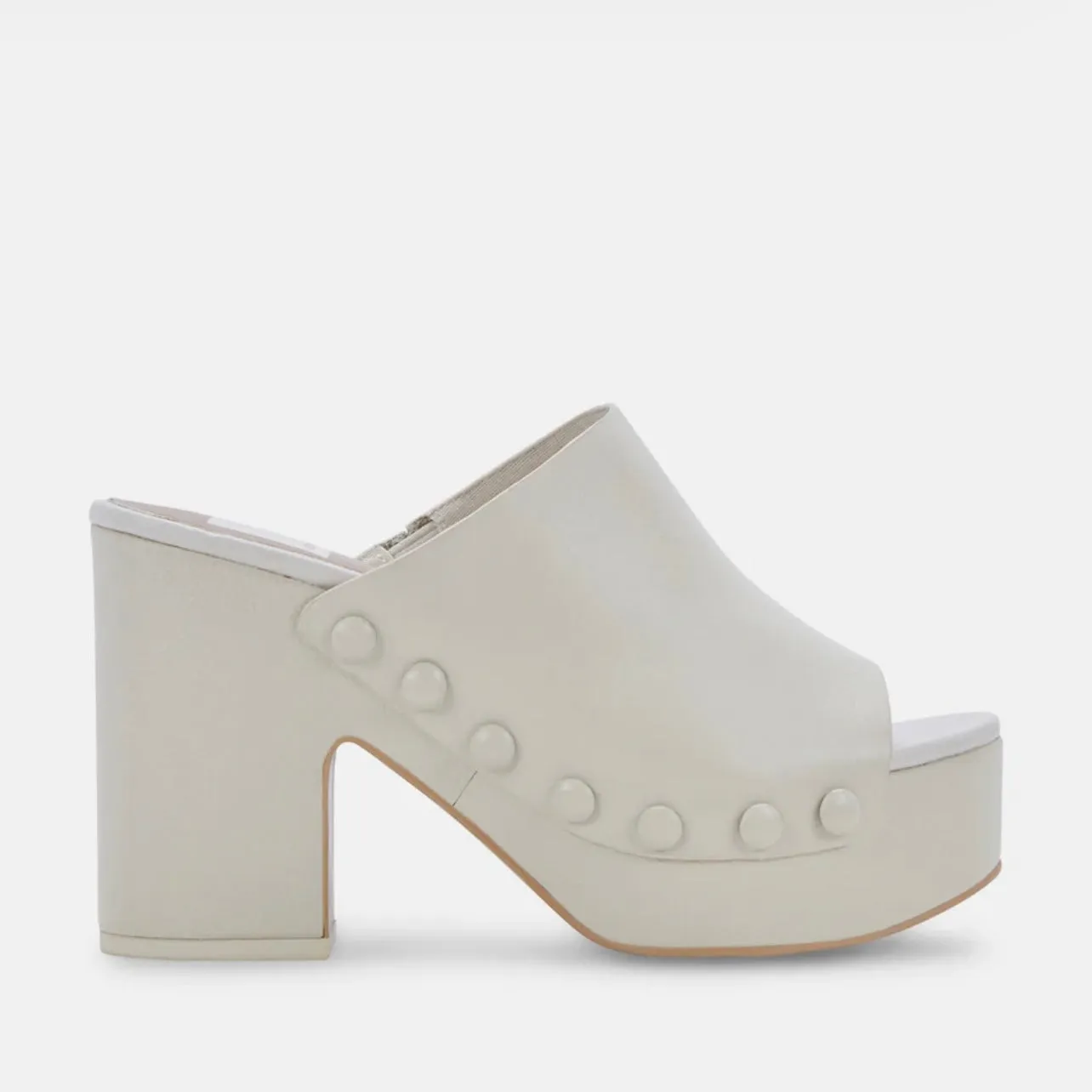 Dolce Vita Emol Heels-ivory leather
