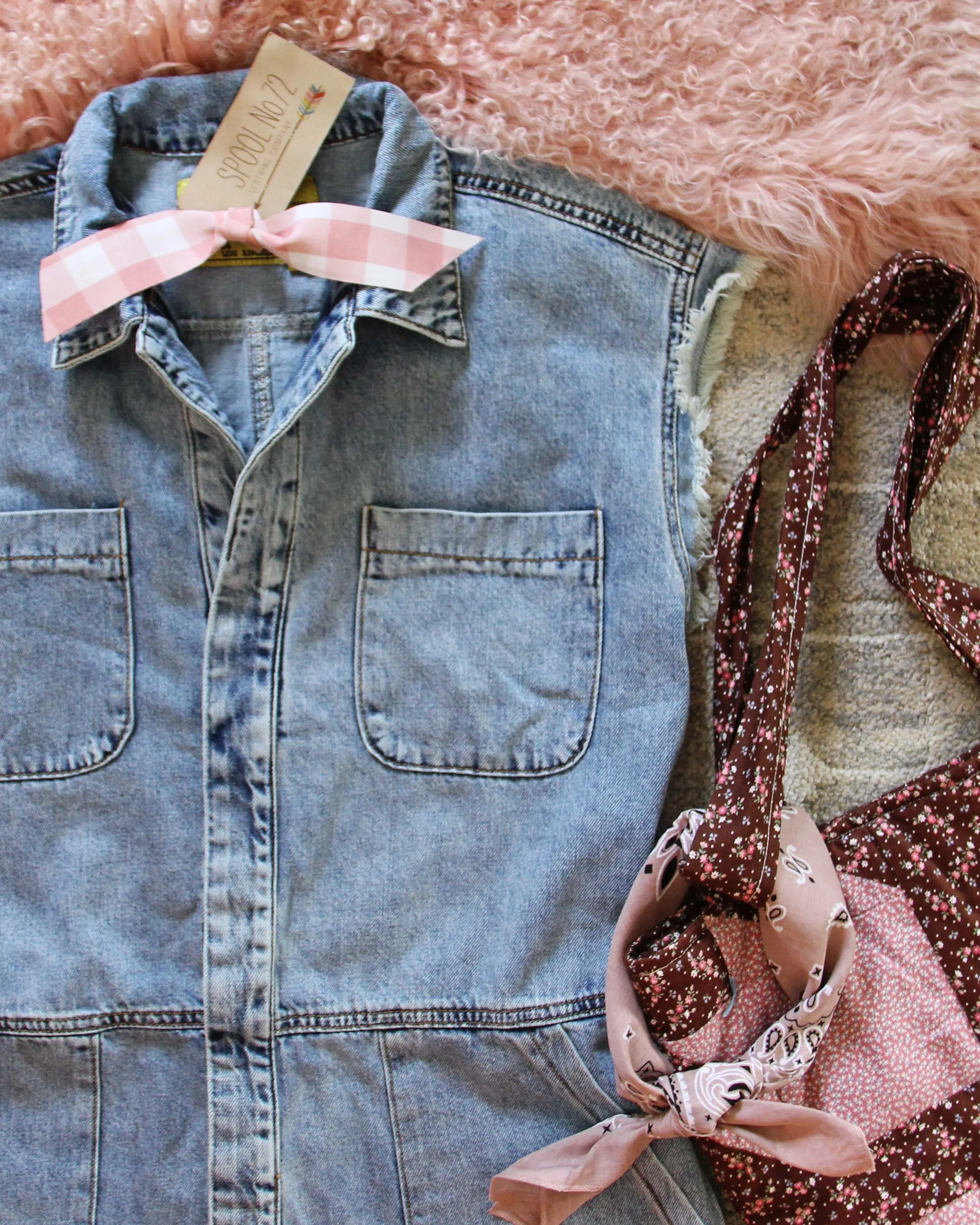 Farmers Market Denim Coveralls