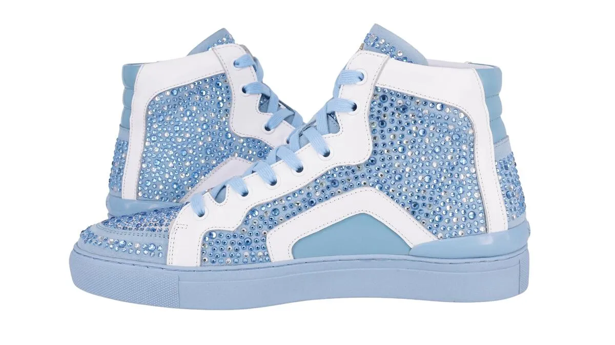 Ferrari Massari earned stripes drip (baby blue/white)