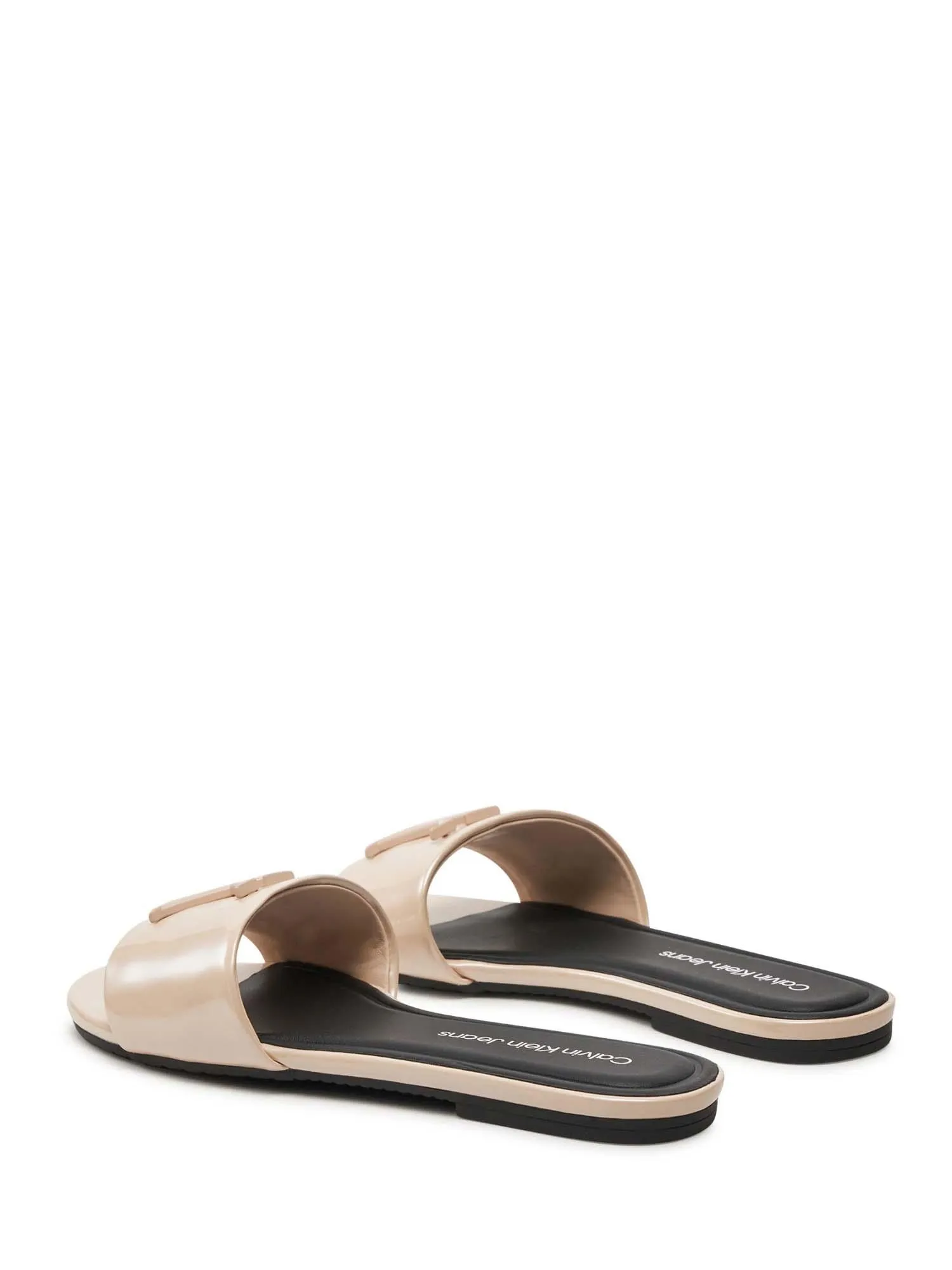 Flat Sandal Slide Mg Met