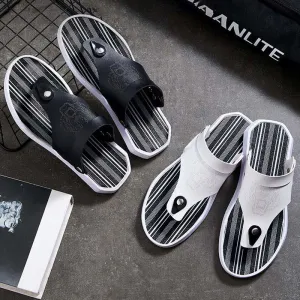 Flip-flop Sandals Men's Korean Style Trendy Beach Shoes Flip-flop Sandals Summer Men's Sandals Wear Non-slip Slippers
