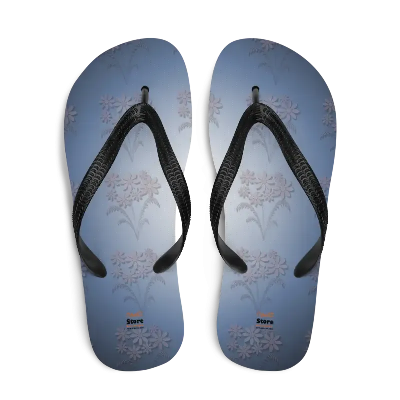 Floral Slip Resistant Flip Flops for Summer Vibes