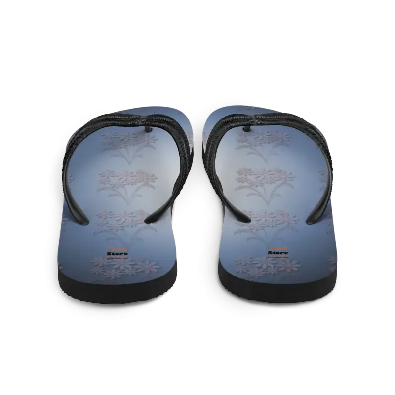 Floral Slip Resistant Flip Flops for Summer Vibes