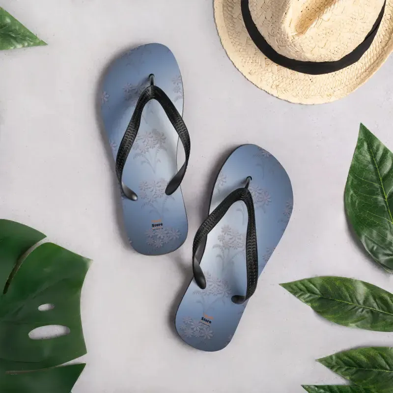 Floral Slip Resistant Flip Flops for Summer Vibes