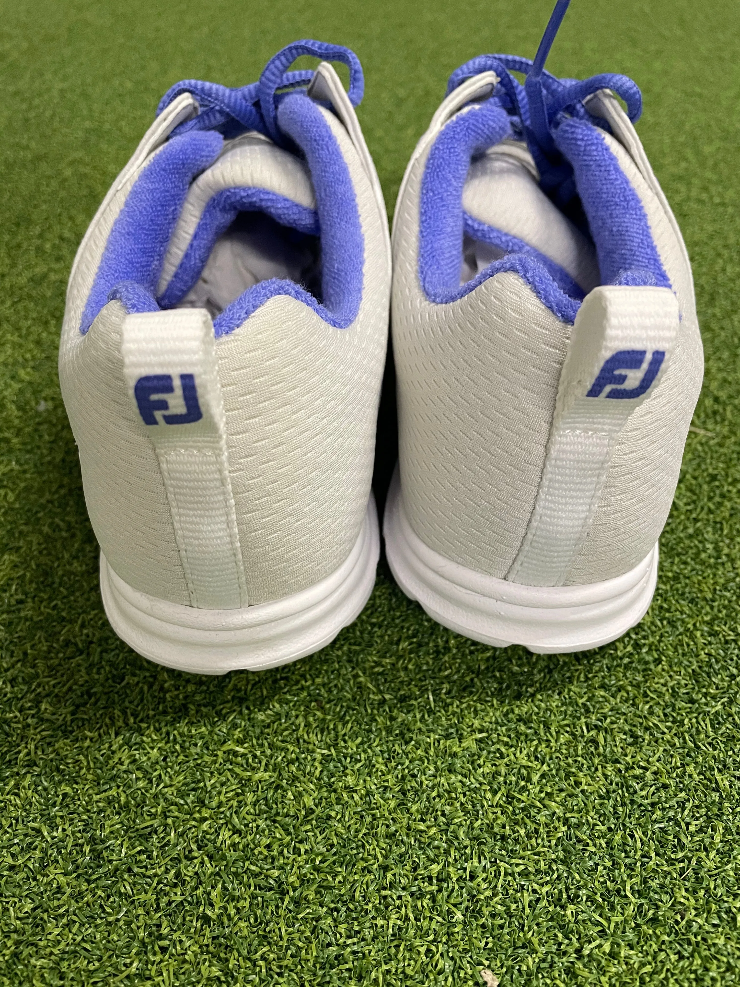 Footjoy Ladies enJoy Golf Shoes 95708K / Light Grey / Size UK 6 WIDE
