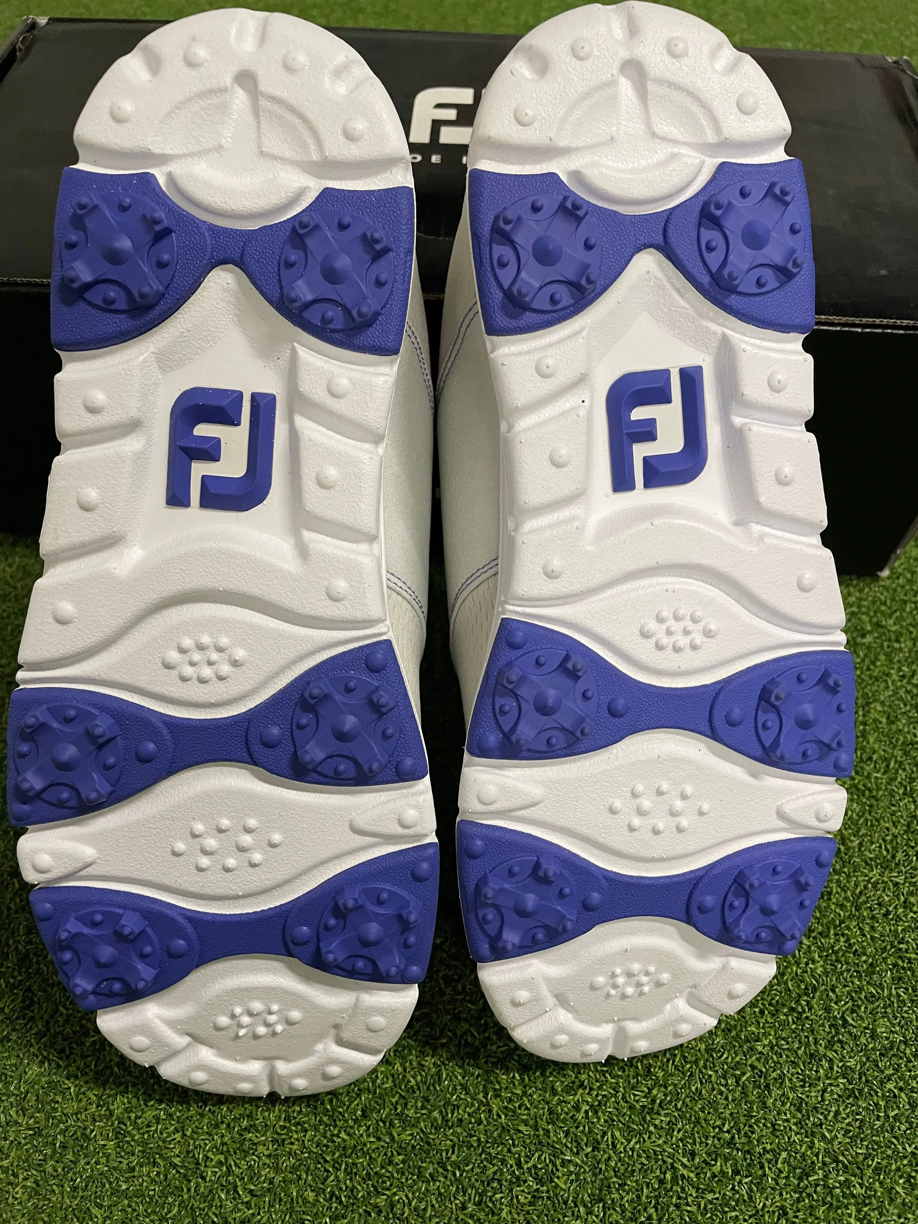 Footjoy Ladies enJoy Golf Shoes 95708K / Light Grey / Size UK 6 WIDE
