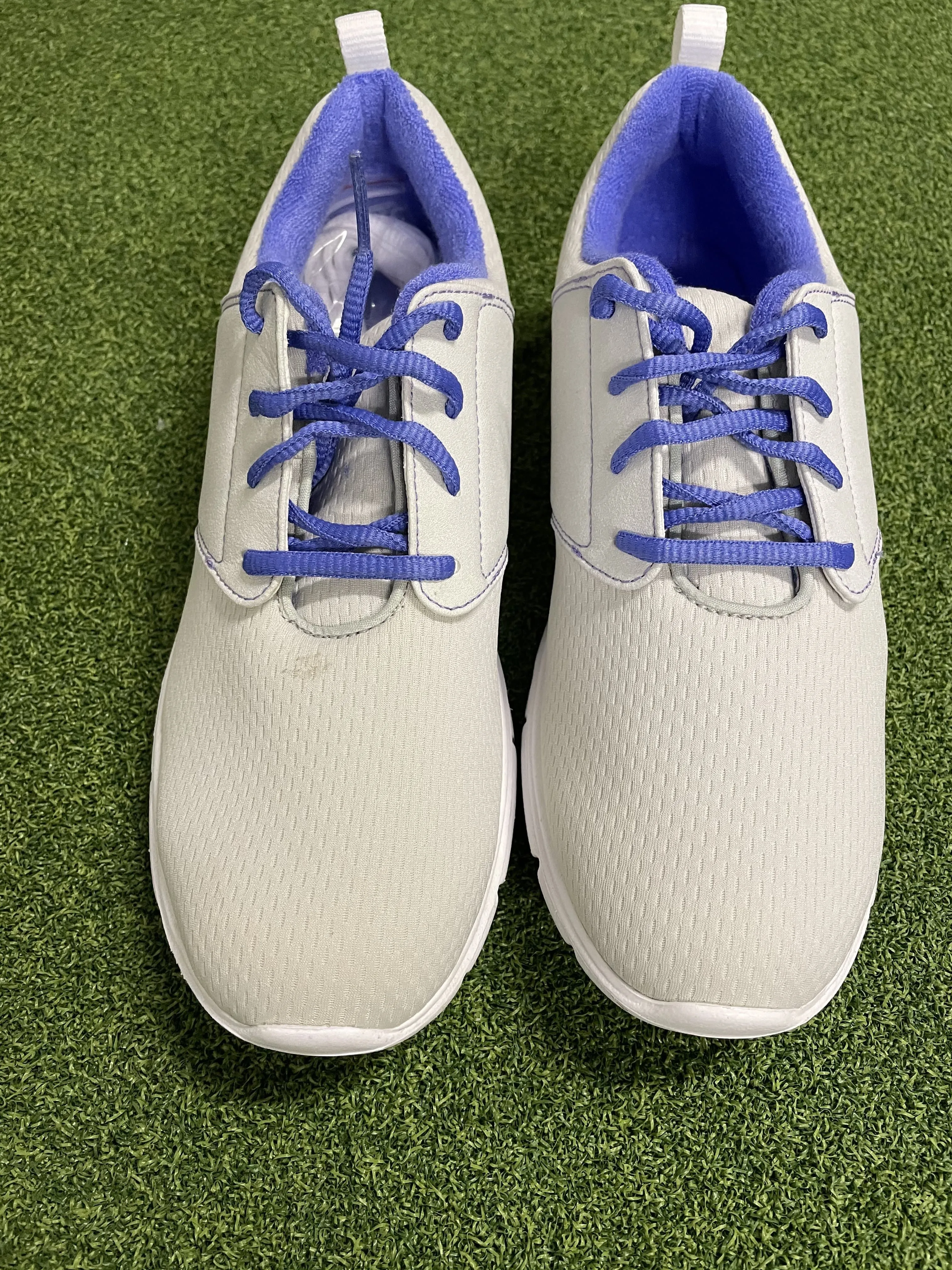 Footjoy Ladies enJoy Golf Shoes 95708K / Light Grey / Size UK 6 WIDE